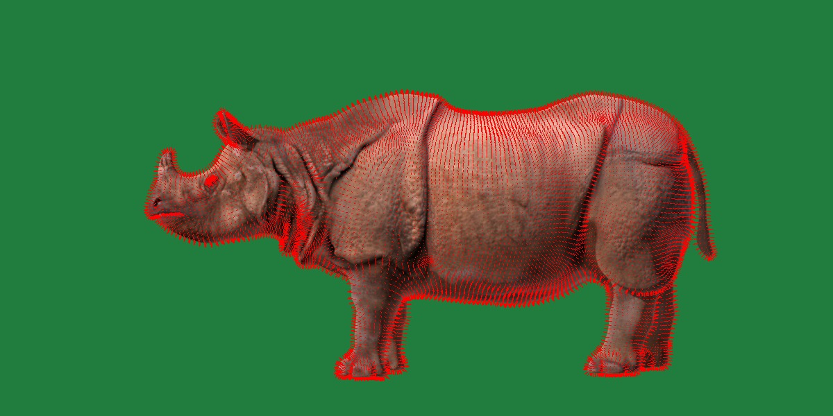 Indian Rhinoceros 3D model_16