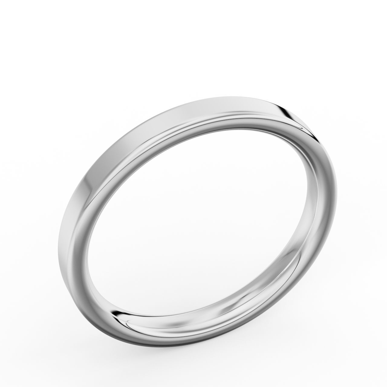 Band 2mm Shank Size7 3D print model_1