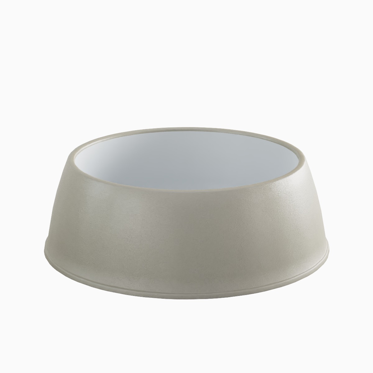 Plastic Dog Bowl B 05 Low-poly 3D model_1