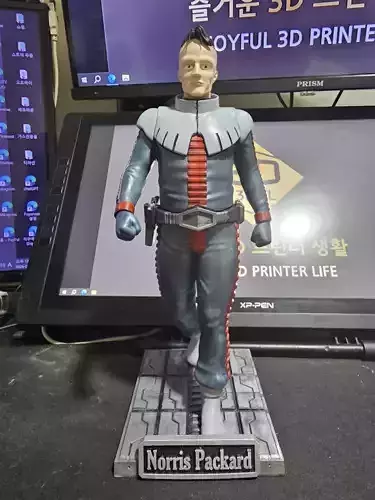 Norris Packard 3D print model