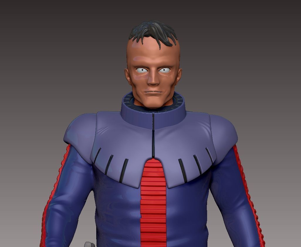 Norris Packard 3D print model_19