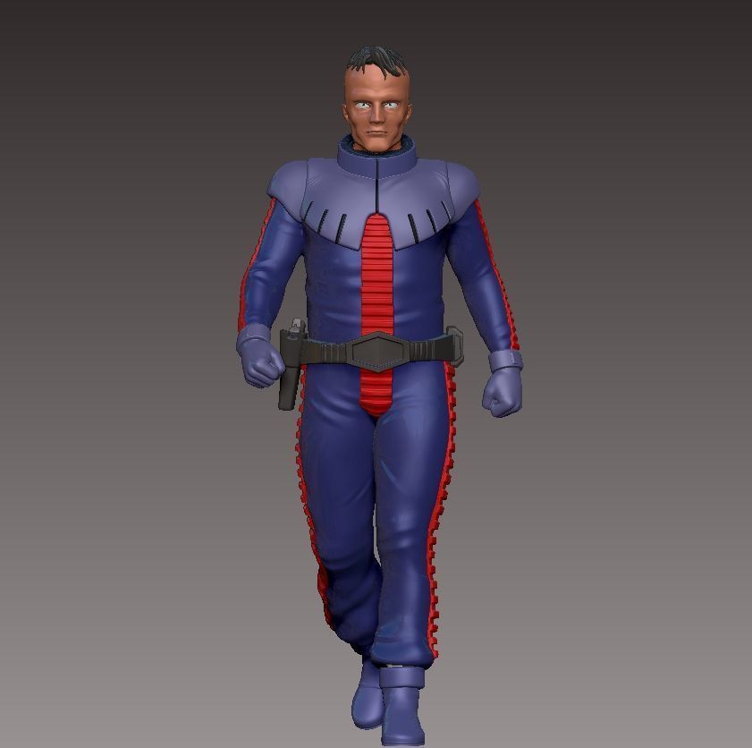 Norris Packard 3D print model_11