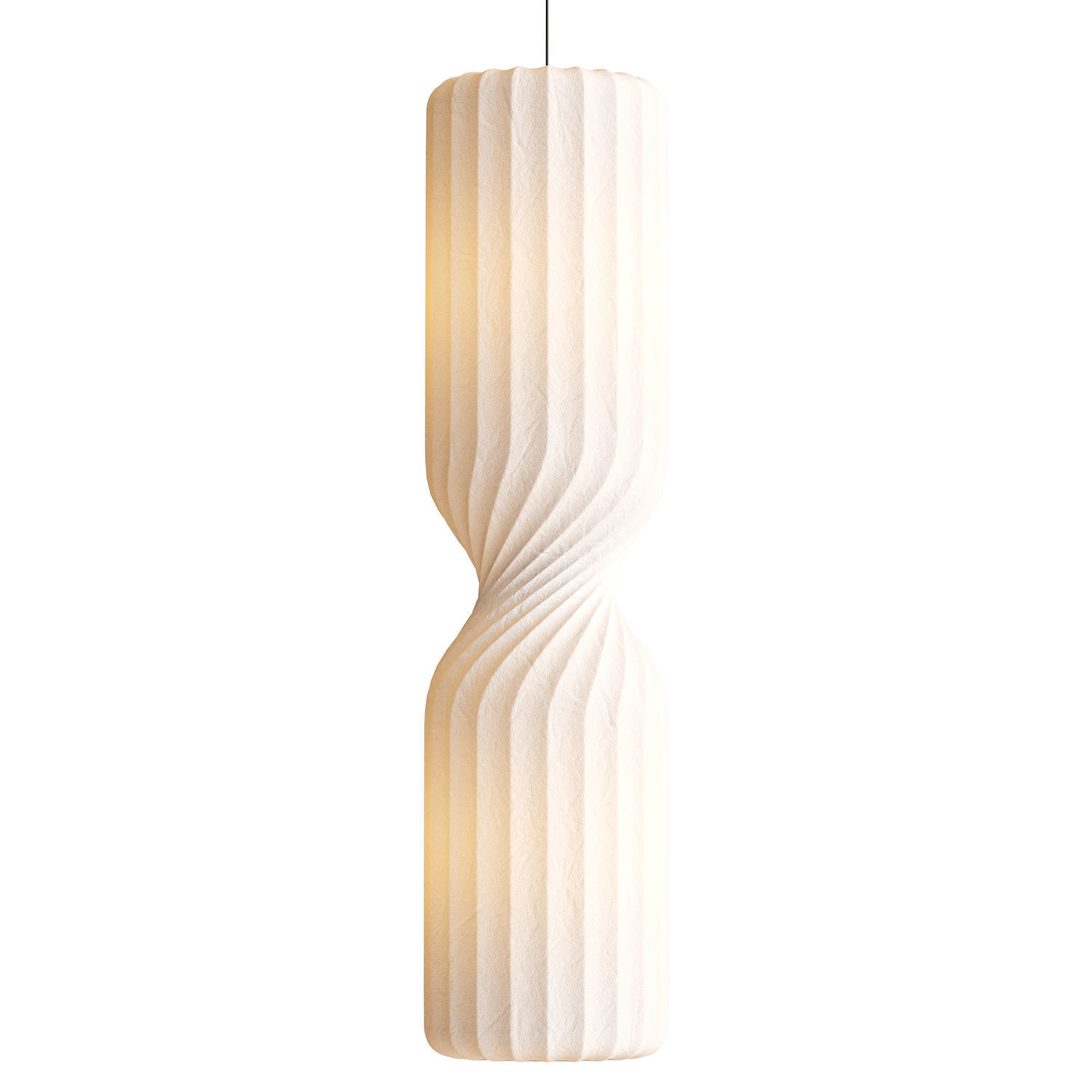 Twist pendent lamp Draai hanglamp 3D model_5