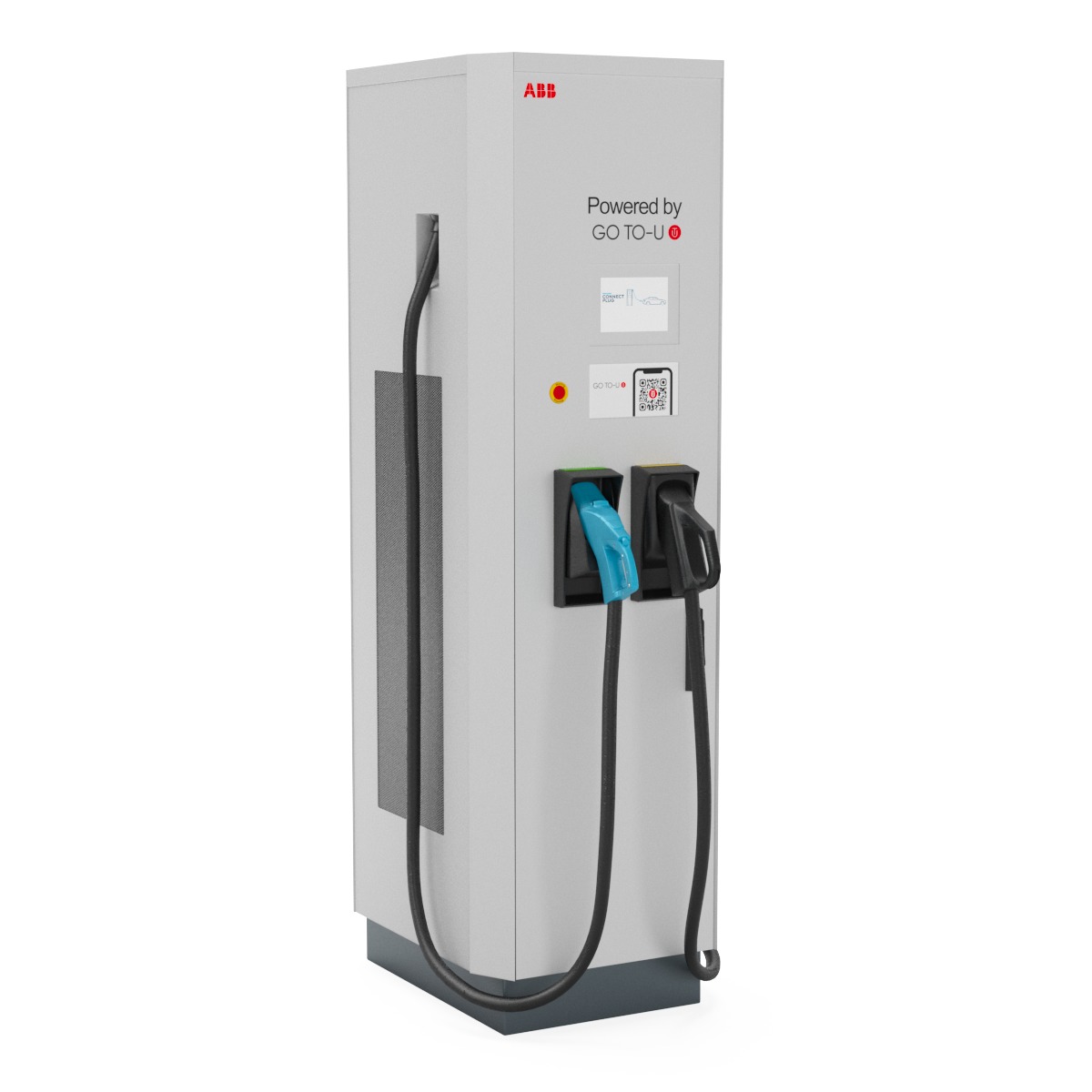 ABB Terra 124 CC EV Charger Station 3D model_15