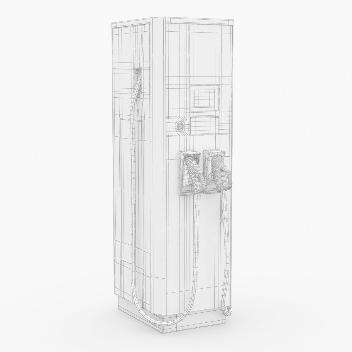 ABB Terra 124 CC EV Charger Station 3D model_16