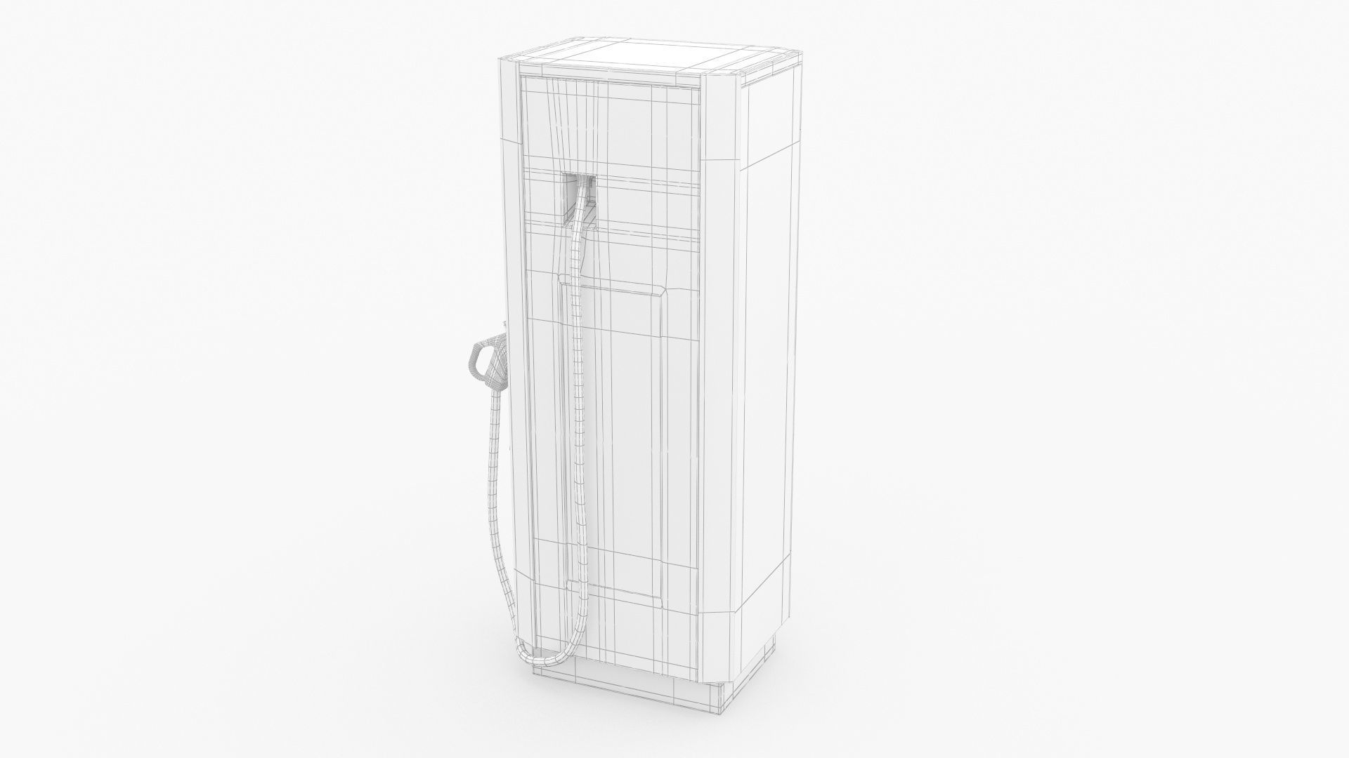 ABB Terra 124 CC EV Charger Station 3D model_8