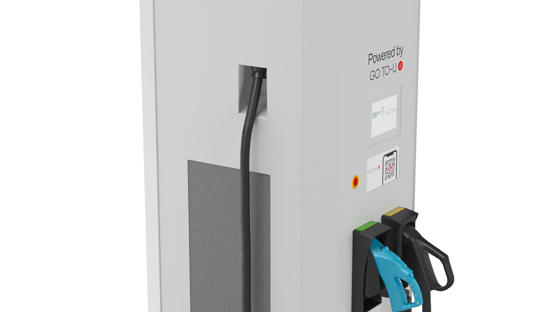 ABB Terra 124 CC EV Charger Station 3D model_13