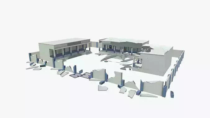 Destroyed School