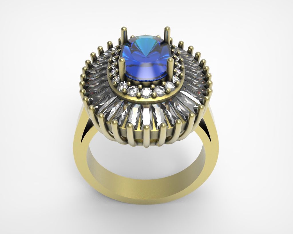 RING005 3D print model_2