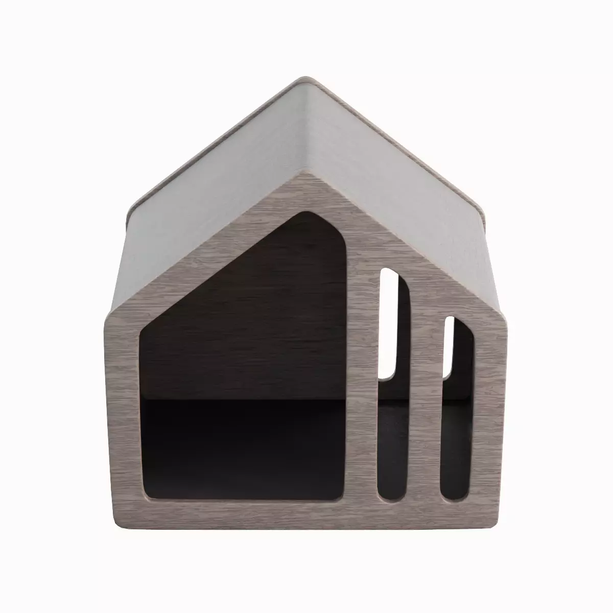 Wooden Doghouse 03 3D model_0