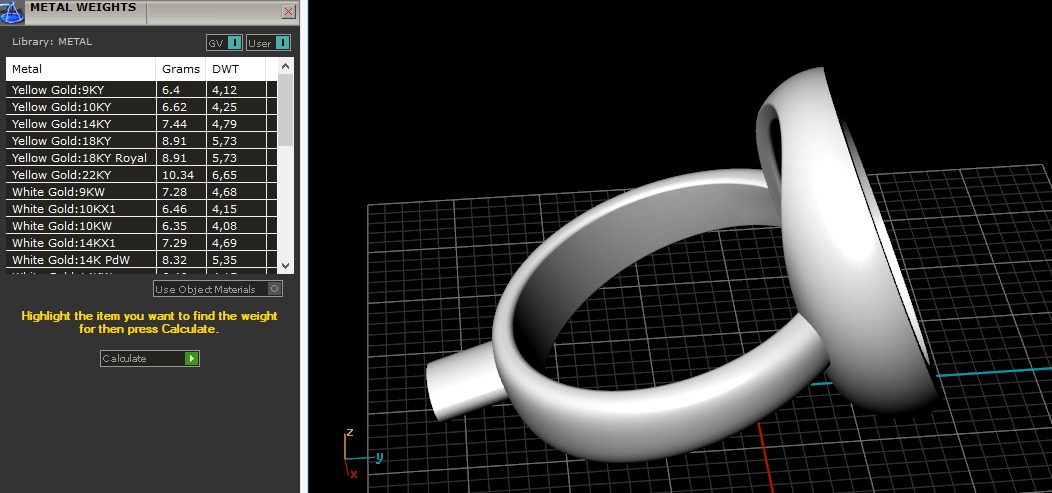 Ring N011090 3D print model_9
