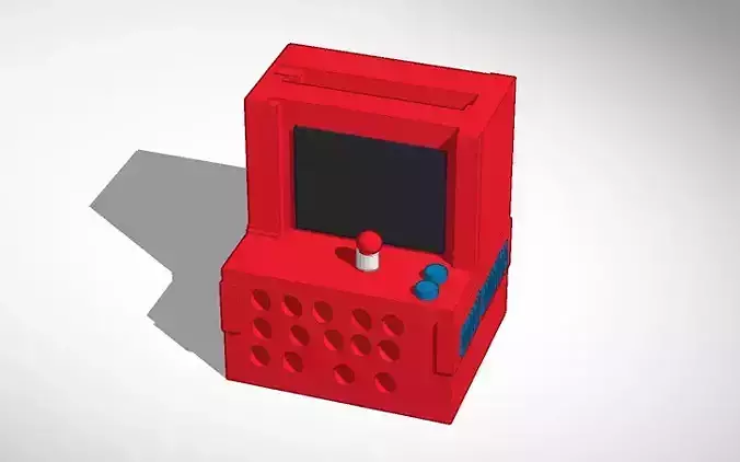 3d printable arcade iphone speaker Free 3D print model