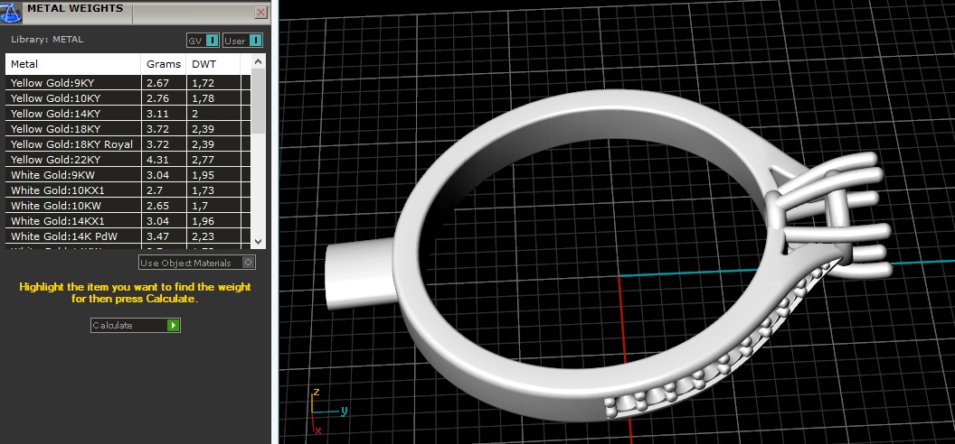 Soliter ring N011064 3D print model_8