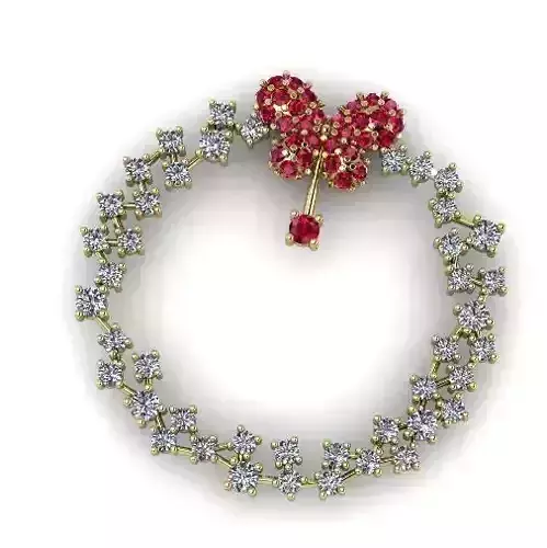 Pendant with bow N011061