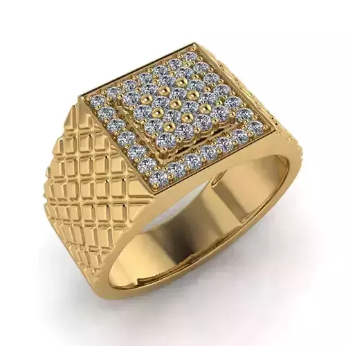 light weight gold diamond rings-C111116SKCH2026004-wt-10-15