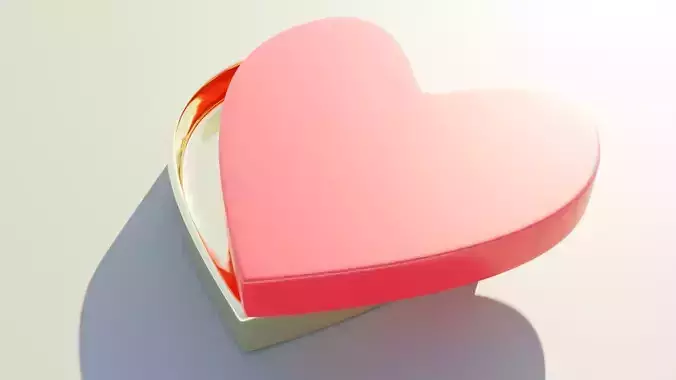 Heart Chocolate Box