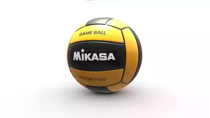 Mikasa Varsity Water Polo Ball 3D model