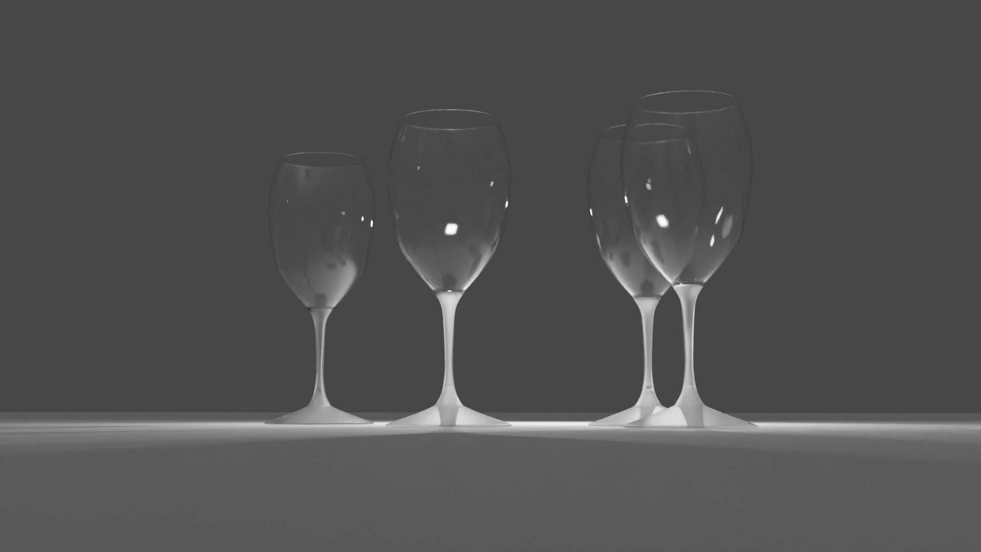 Wine Glass 3D model_3
