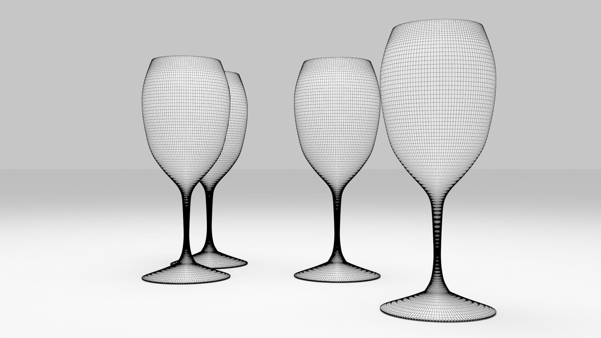Wine Glass 3D model_6