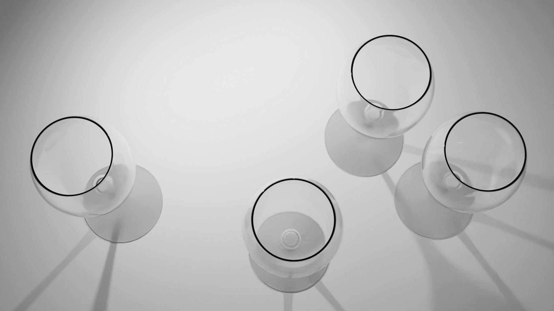 Wine Glass 3D model_2