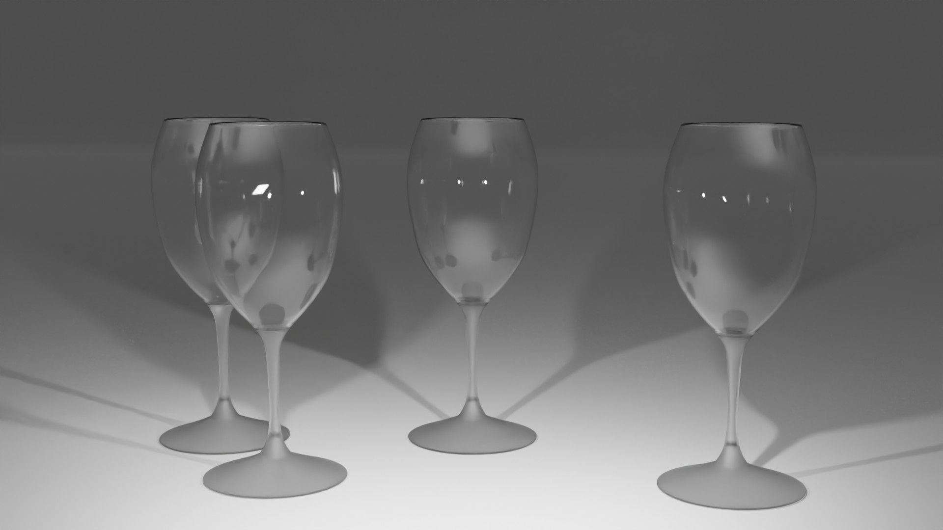 Wine Glass 3D model_4