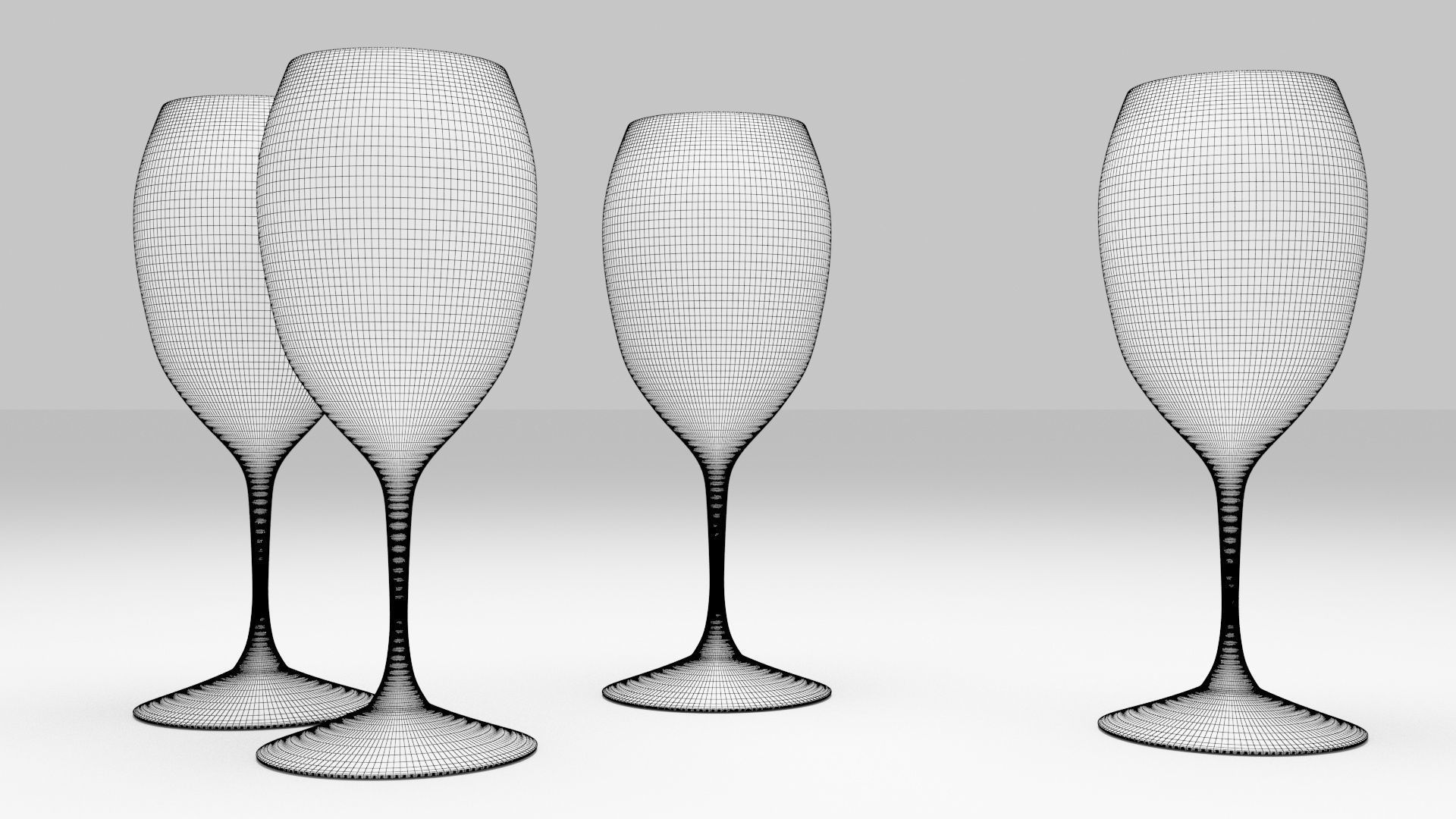 Wine Glass 3D model_5