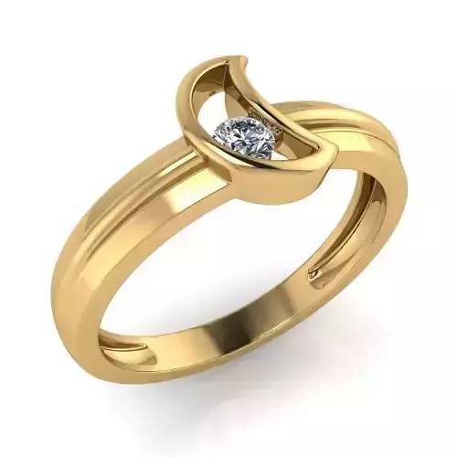 light weight gold diamond rings-C111116SKCH2026009-wt-0-5