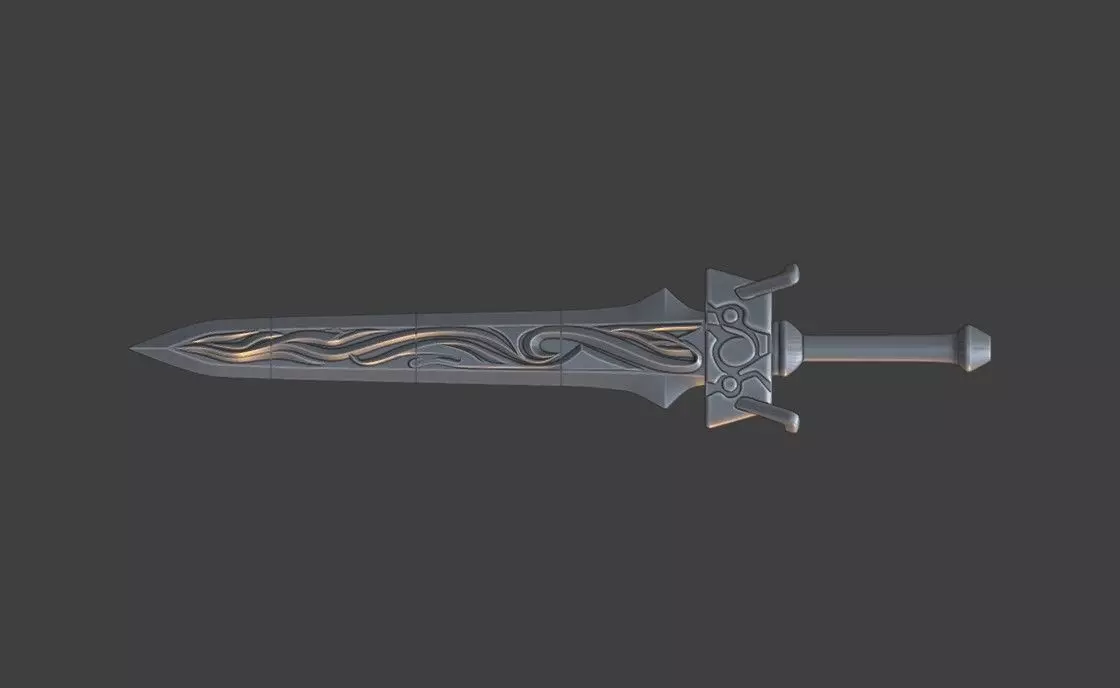 3D model Tallum Blade from Lineage2 3D print model_0