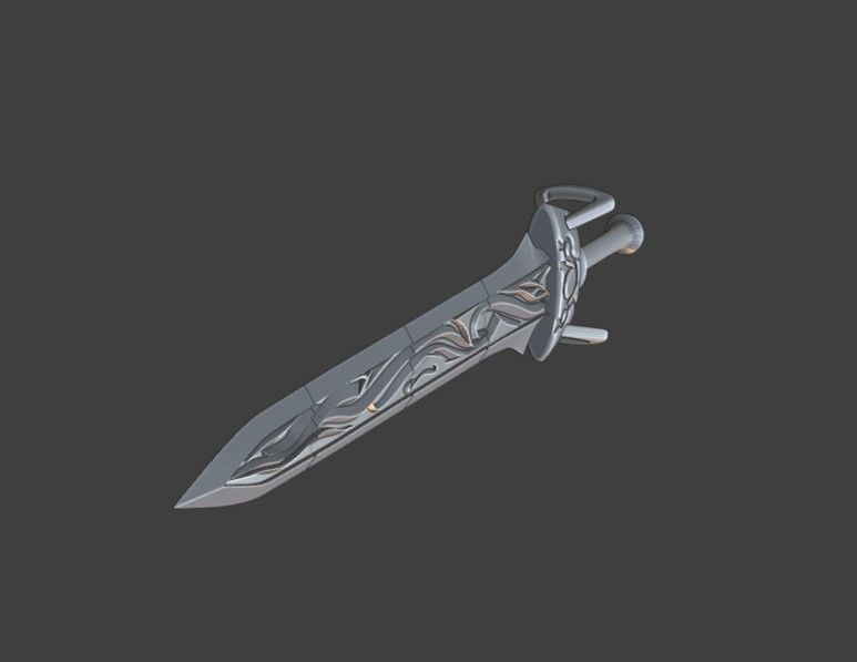 3D model Tallum Blade from Lineage2 3D print model_2