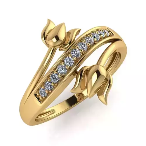 light weight gold diamond rings-C111116SKCH2026019-wt-0-5