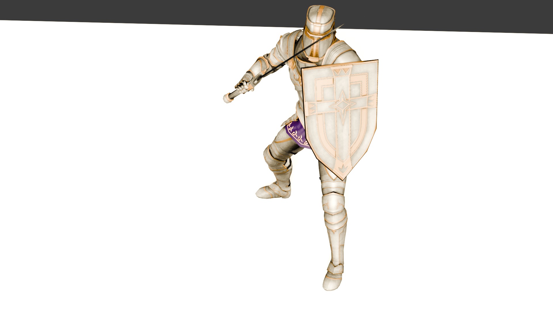 Warrior Taqi 3D model_7