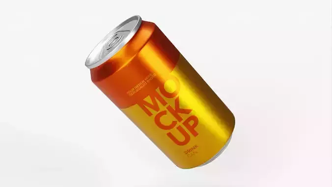 Soda Can 355ml - Orange