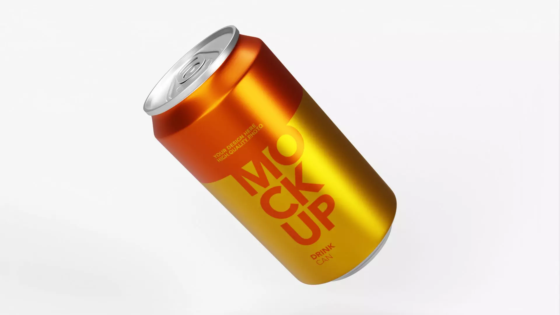 Soda Can 355ml - Orange 3D model_0