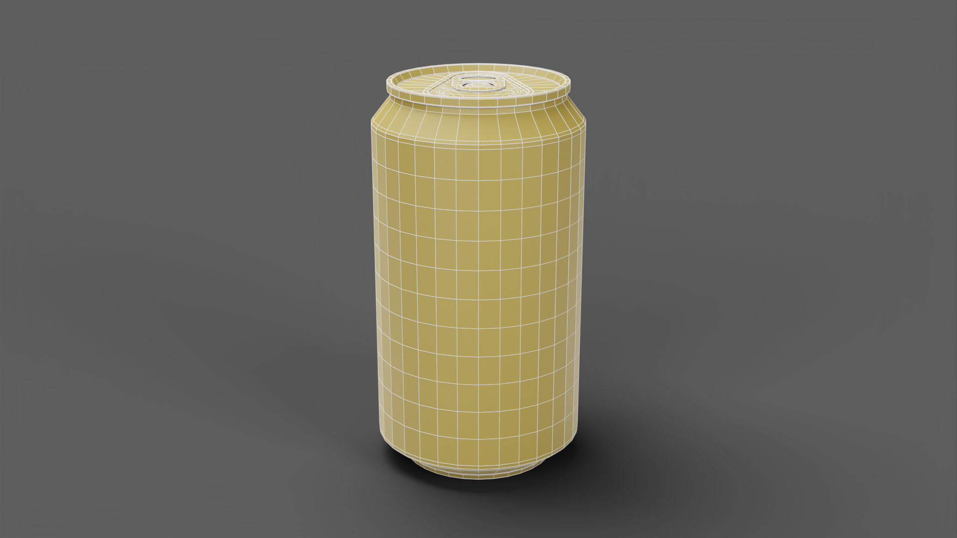 Soda Can 355ml - Orange 3D model_14