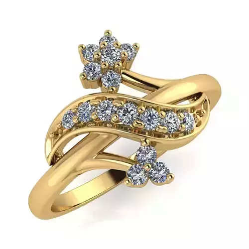 light weight gold diamond rings-C111116SKCH2026043-wt-0-5