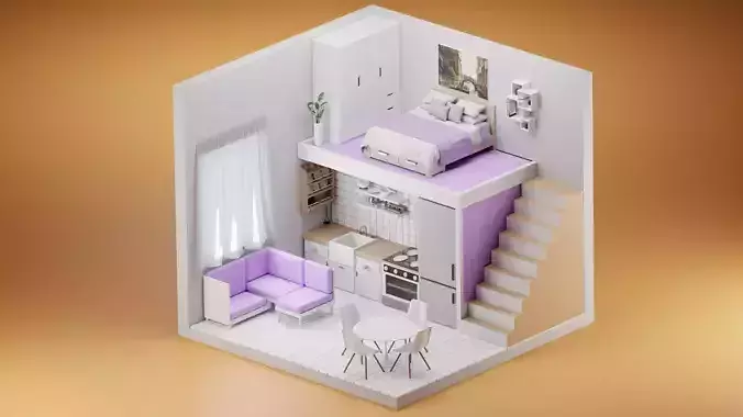Apartment isometric