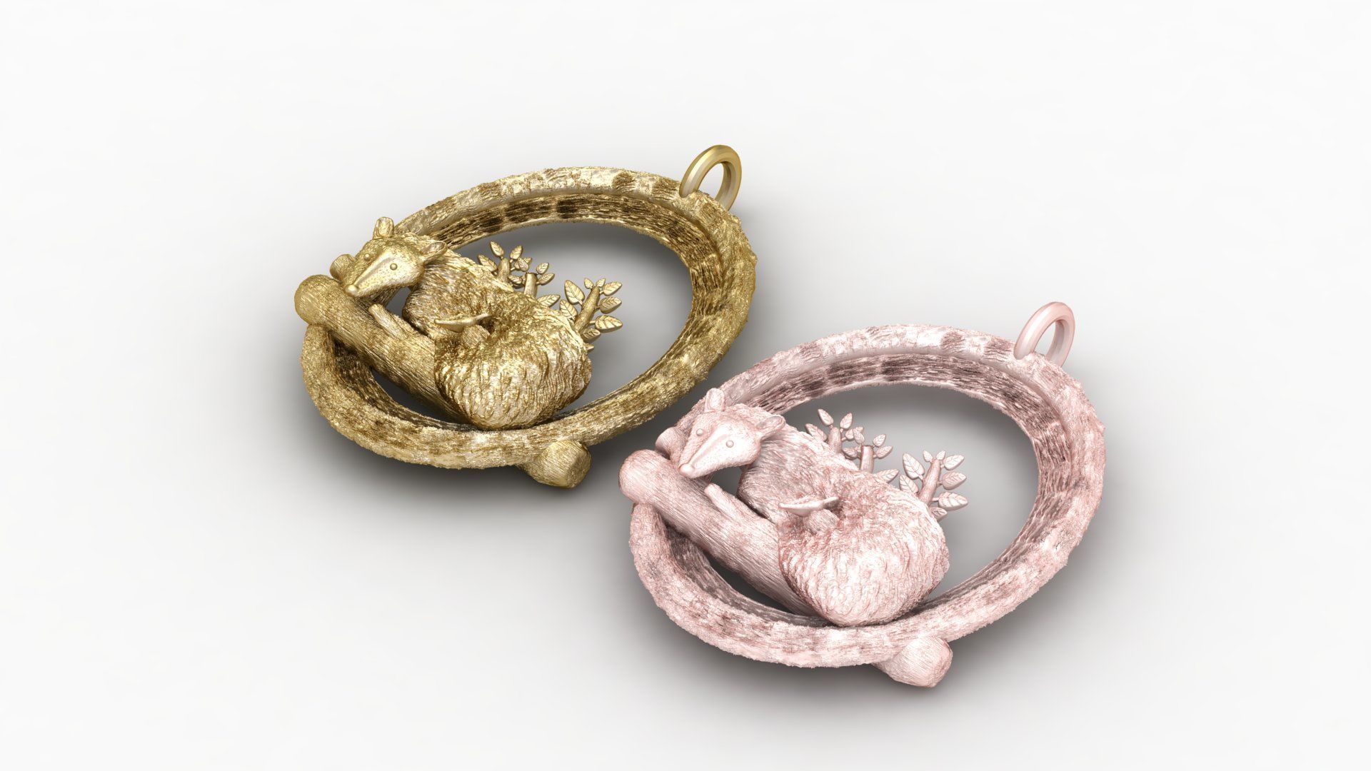 Fox Pendant 3d Printable Model 3D print model_4