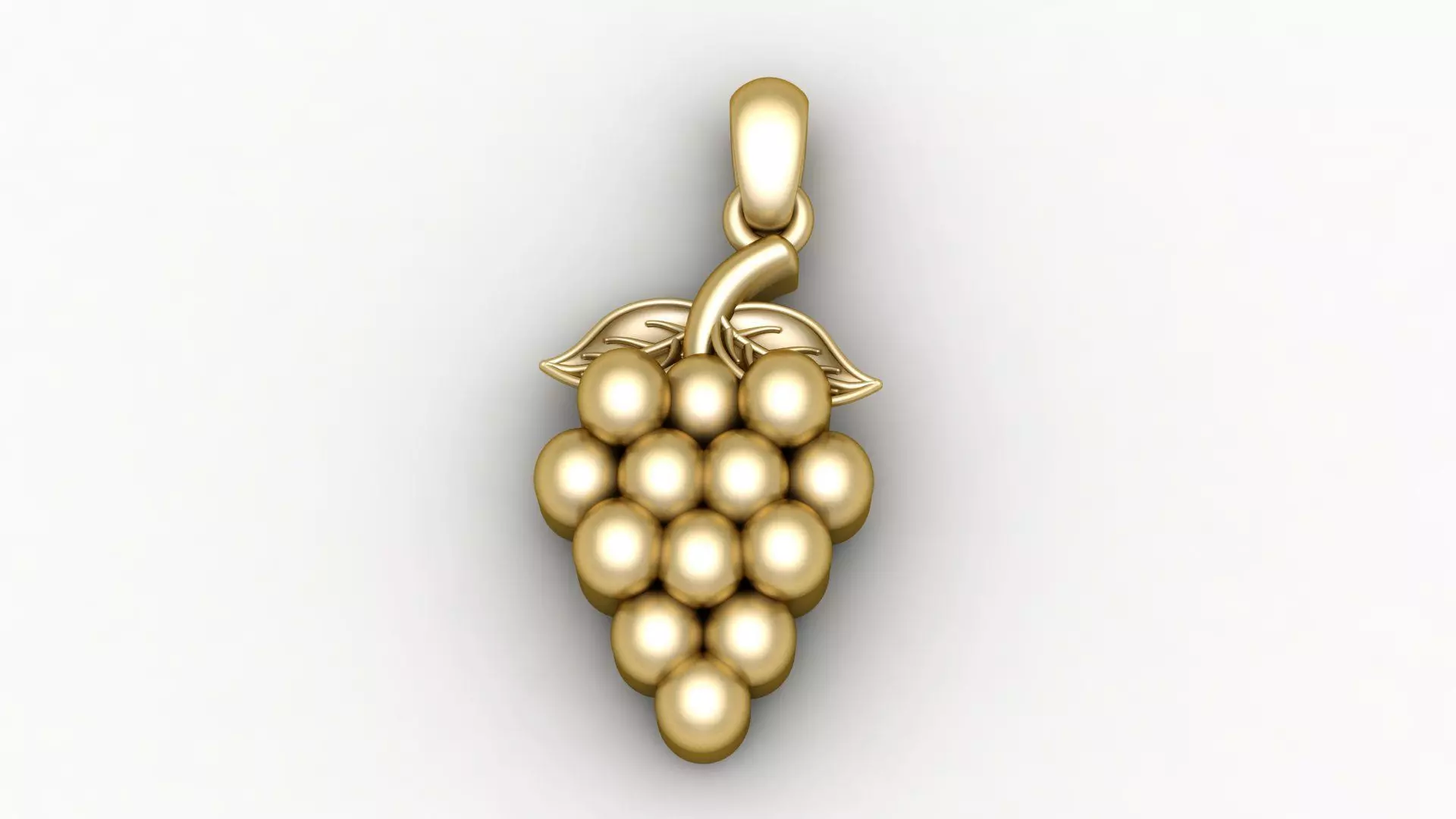 Grapes pendant 3d printable Model 3D print model