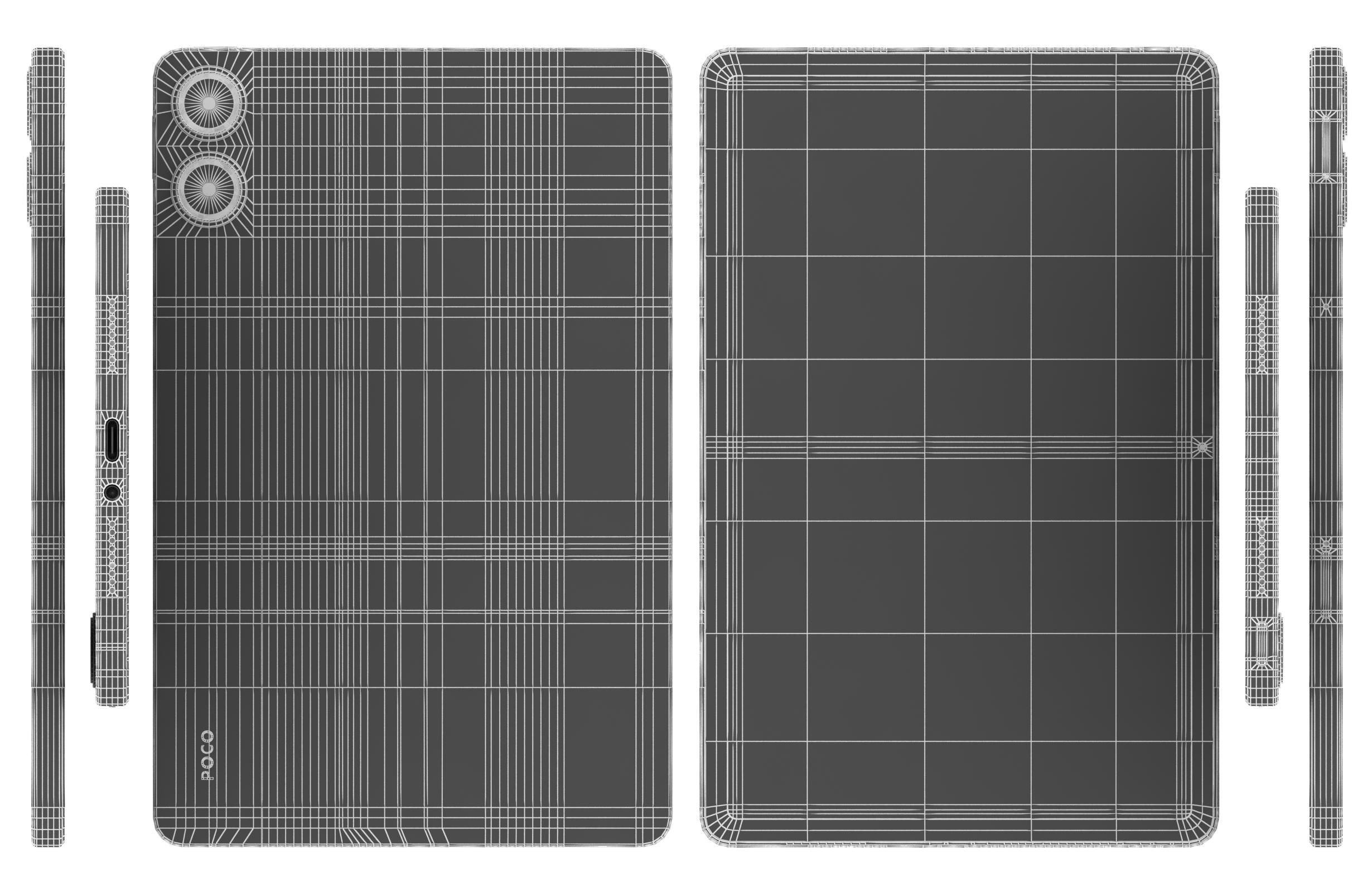 Xiaomi Poco Pad 5G Black 3D model_16