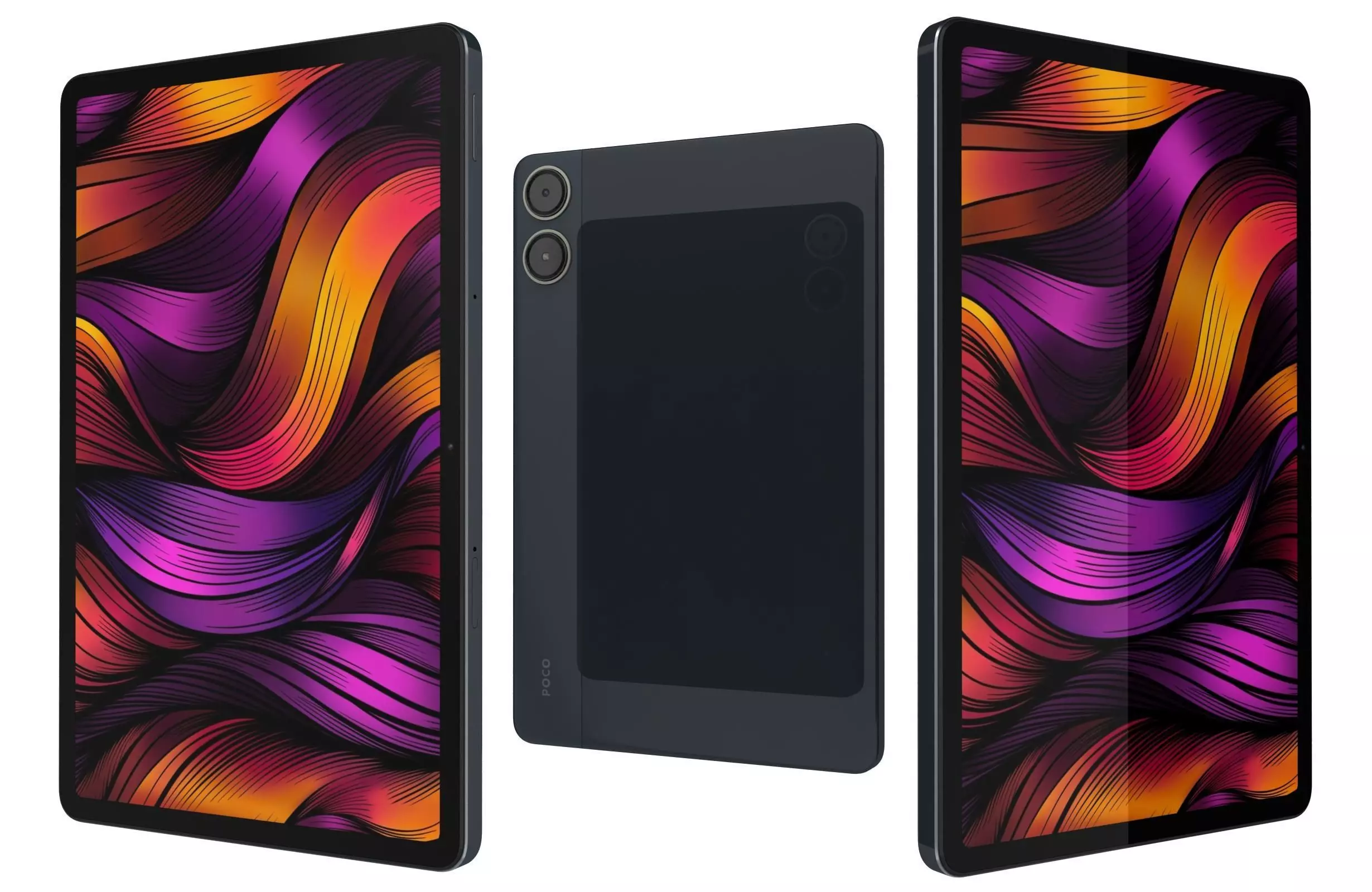 Xiaomi Poco Pad 5G Black 3D model_0