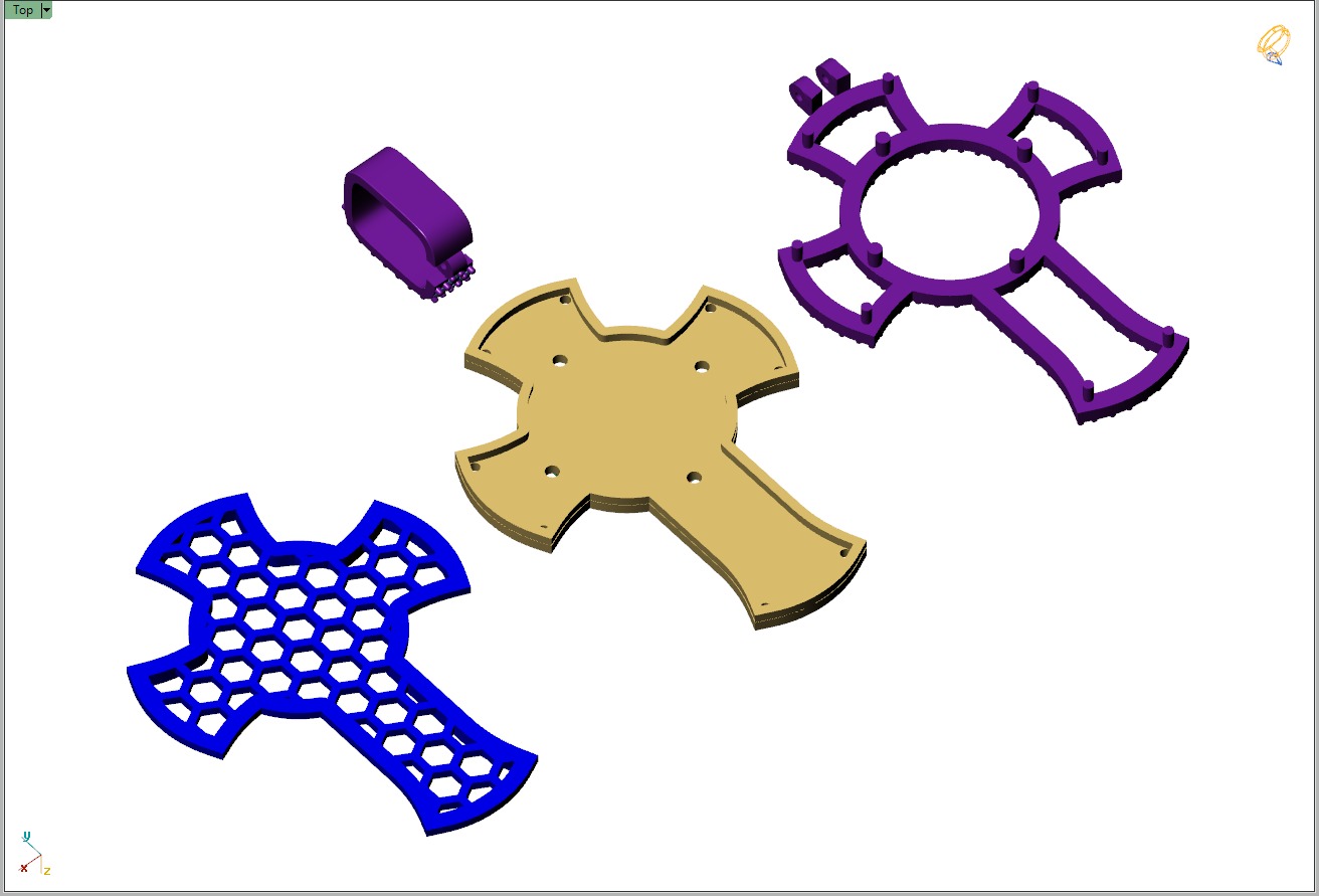 Custom Memory Photo w Cross Diamond Pendant - Cross Necklace  3D print model_16