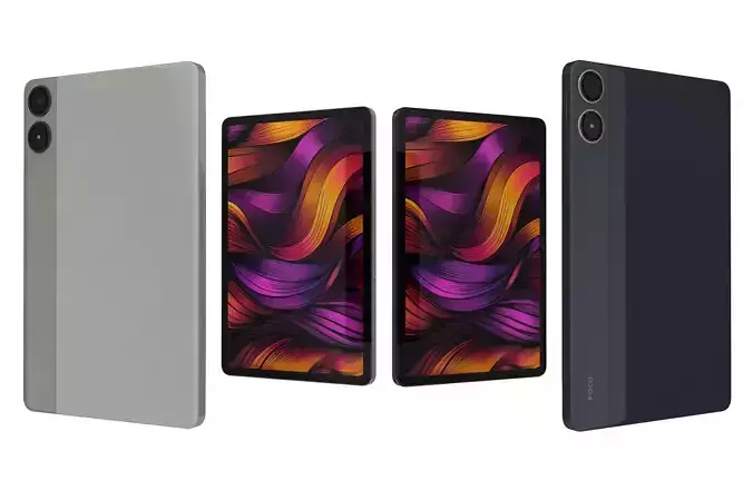 Xiaomi Poco Pad 5G Black And Pistachio Green