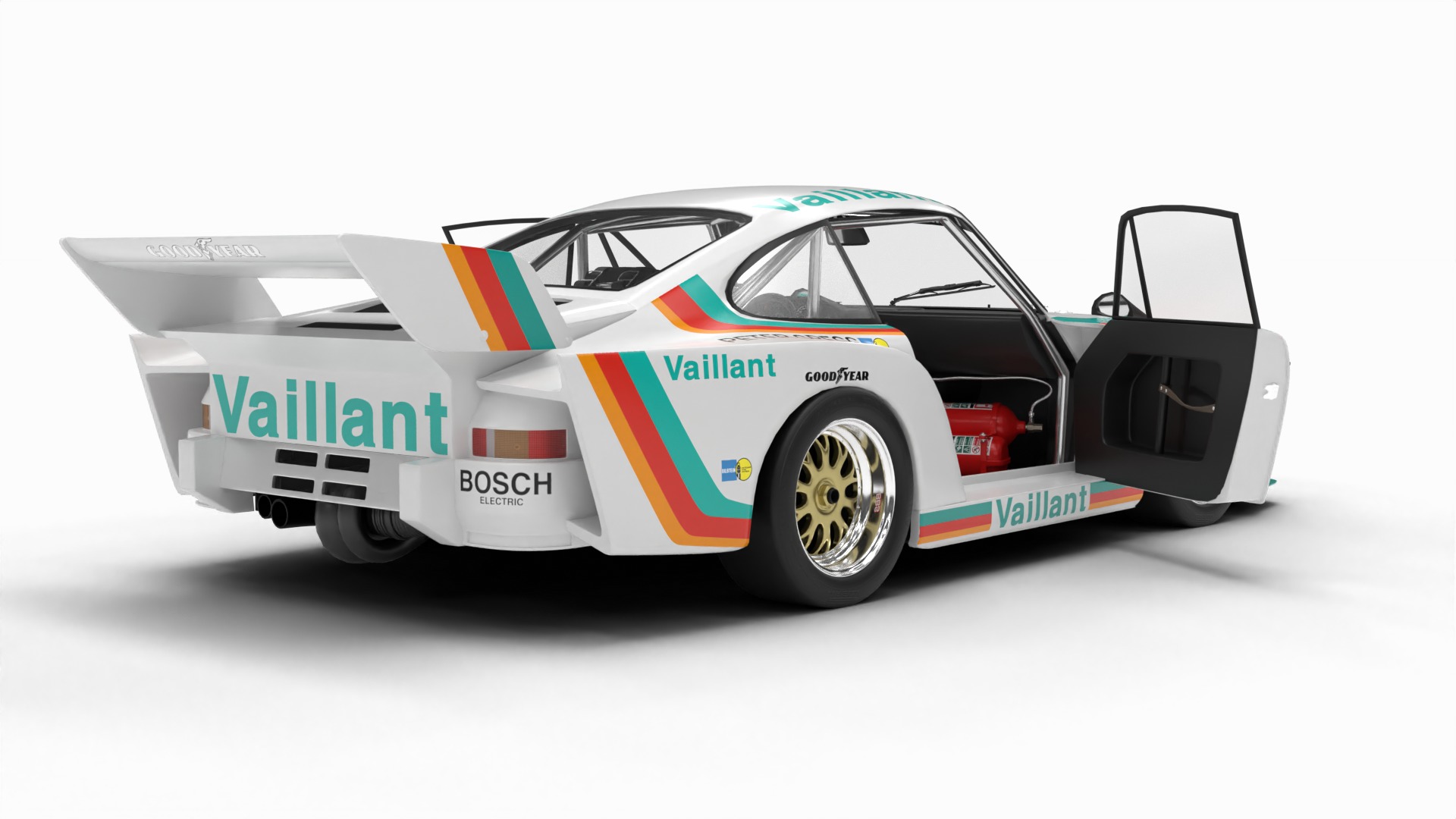 Pack Porsche 935 car HQ interior 3D Model Collection_14
