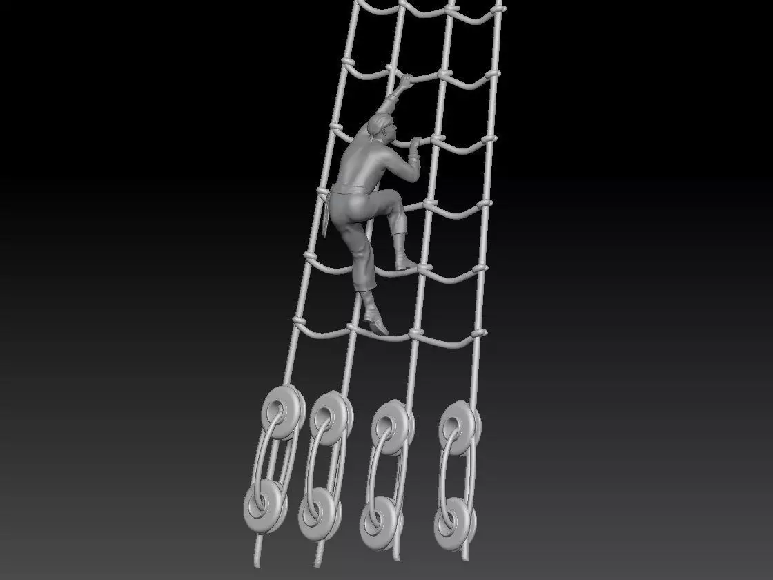 Naval pirate Crew 3 3D print model_0