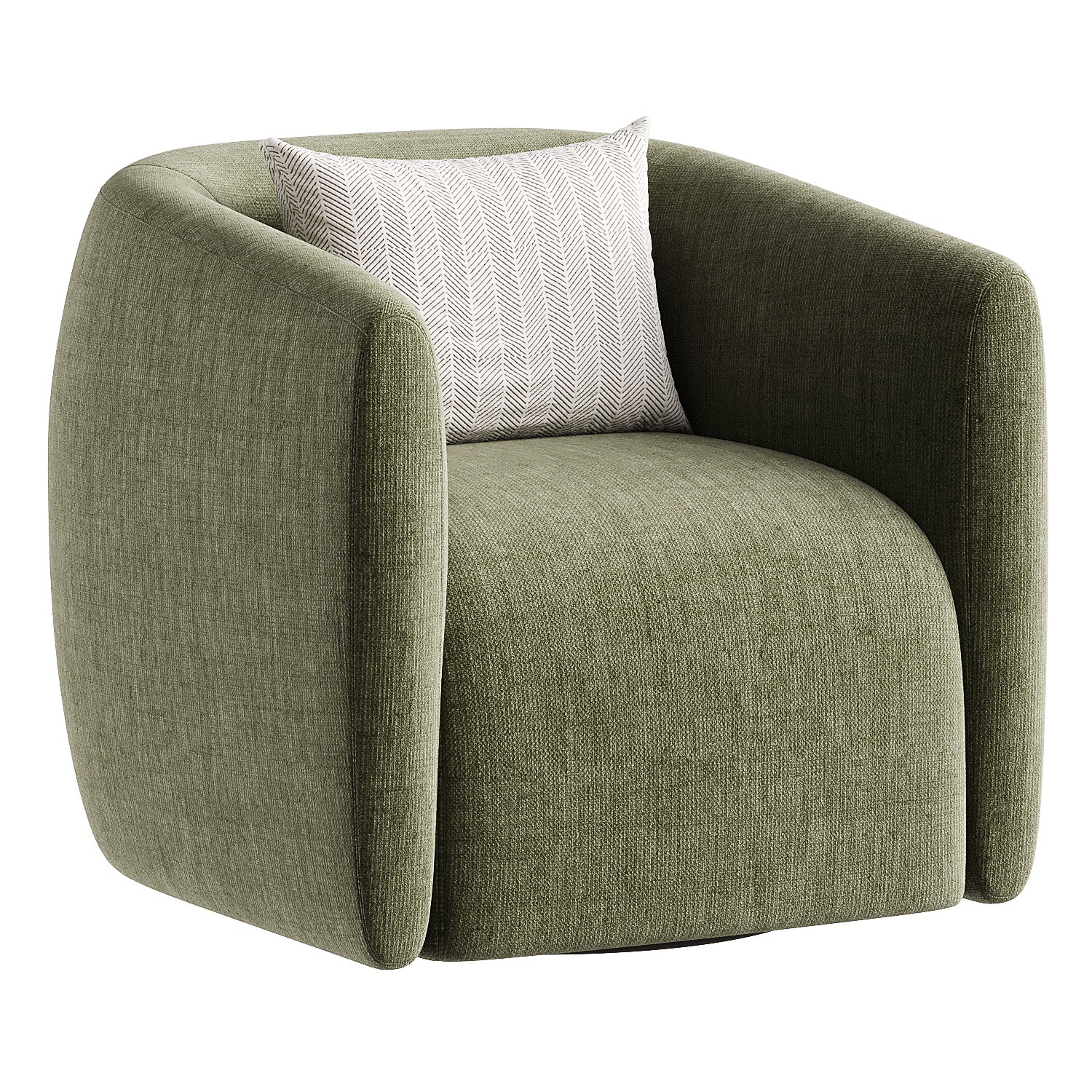 armchair 25 3D model_4