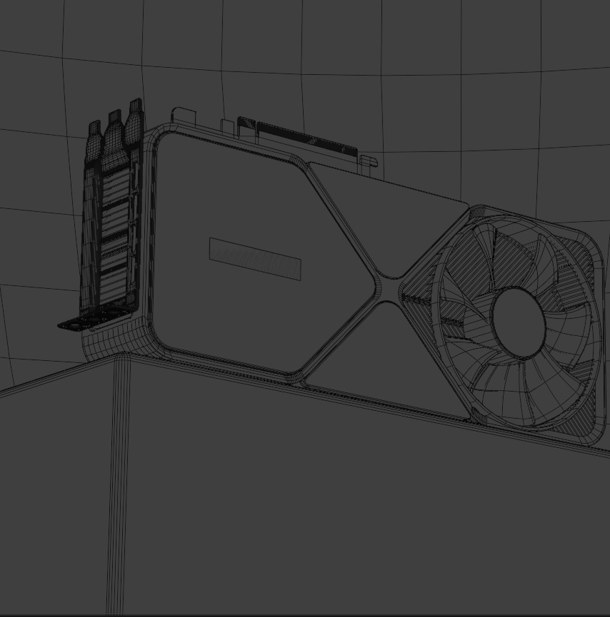 Nvidia RTX 4080 Founders Edition  3D model_2