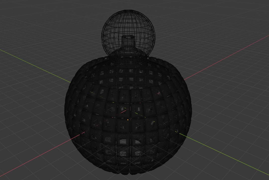 Perfume Atomizer Low-poly 3D model_3