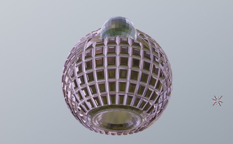 Perfume Atomizer Low-poly 3D model_2