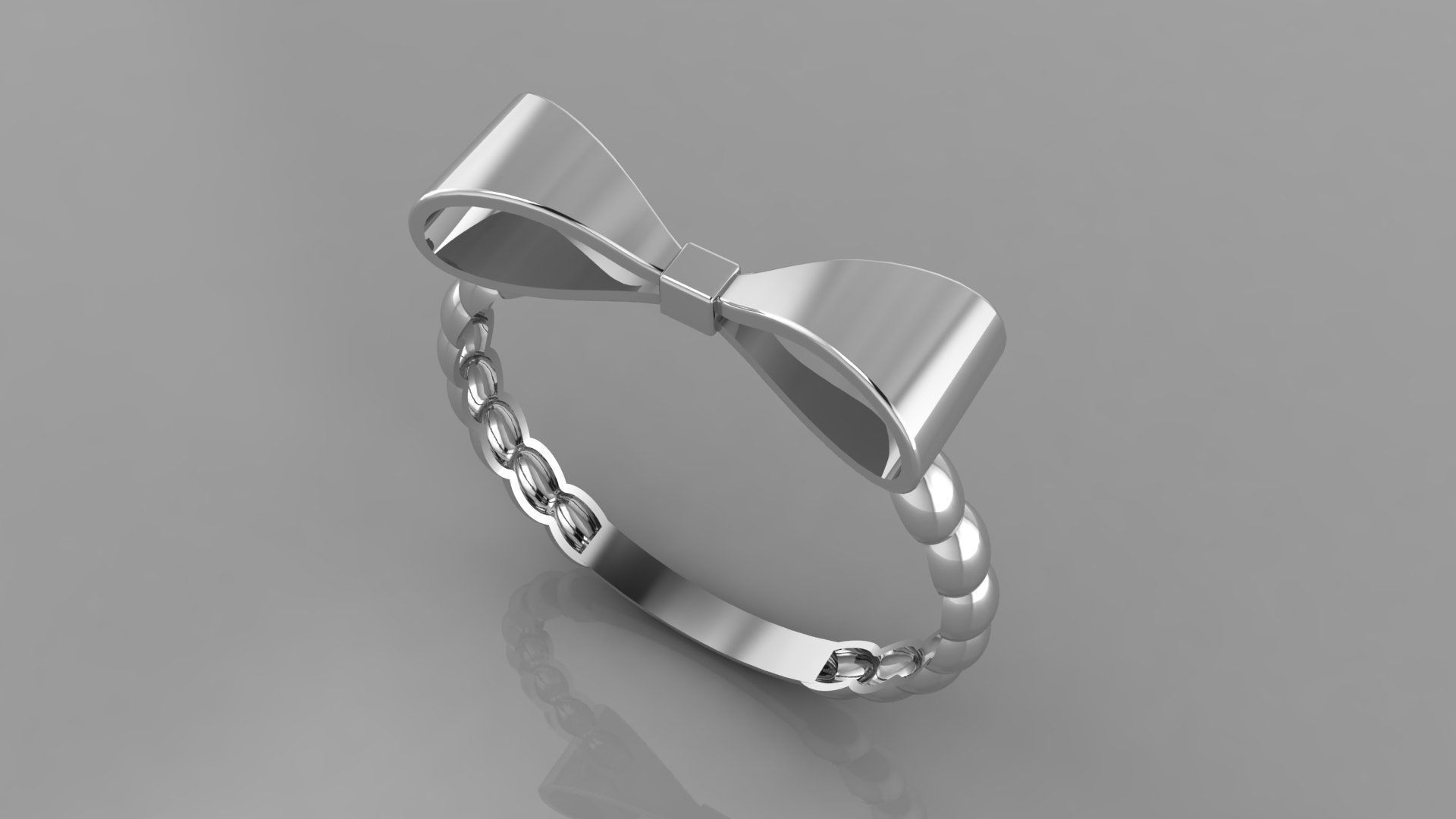 minimal ring code 001 3D print model_4