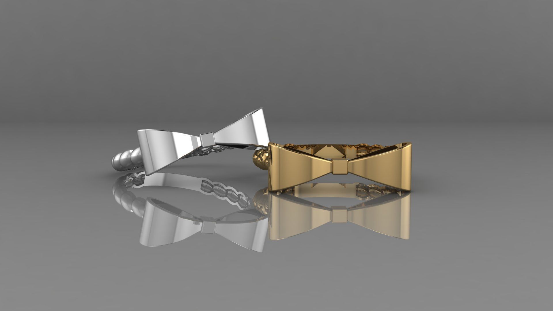 minimal ring code 001 3D print model_2